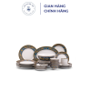 Bộ đồ ăn Âu-Á 45 sản phẩm - Hoàng Cung - Cẩm Tú