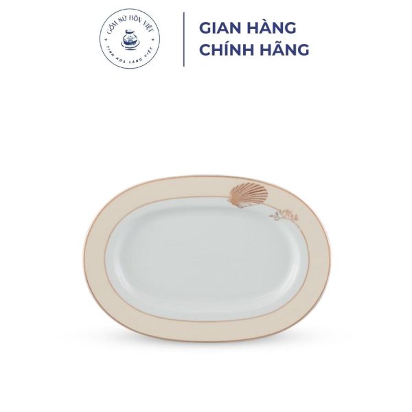 Kỹ lưỡng từ khâu nguyên liệu đến quy trình sản xuất, trau chuốt từ kiểu dáng đến màu sắc hoa văn, bộ bàn ăn Camellia mang phong cách mới mẻ với họa tiết nghêu, sò, ốc, hến... như thổi cả làn gió biển tươi mát vào tâm hồn. Cộng với gam màu trắng-kem nhẹ nhàng, trang nhã, Hương Biển Kem luôn tạo cho người khác cảm giác sảng khoái, mọi bực dọc sau ngày làm việc mệt mỏi như tan biến trước thiên nhiên biển cả tuyệt vời