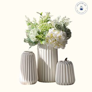 bình gốm dáng trụ