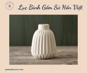 lọ hoa gốm hiện đại