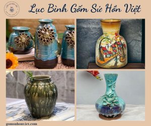 lục bình gốm sứ