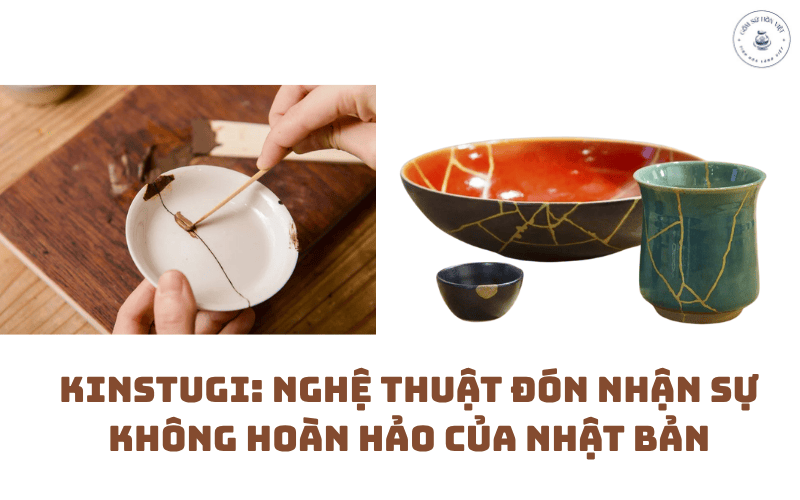 Nghệ thuật hàn gốm sứ Kinstugi của Nhật Bản vô cùng độc đáo khi làm tôn lên vẻ đẹp của sản phẩm từ chính những vết nứt.