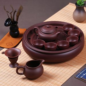 Bộ ấm trà tử sa Nhật cho phong cách trà đạo thanh tịnh