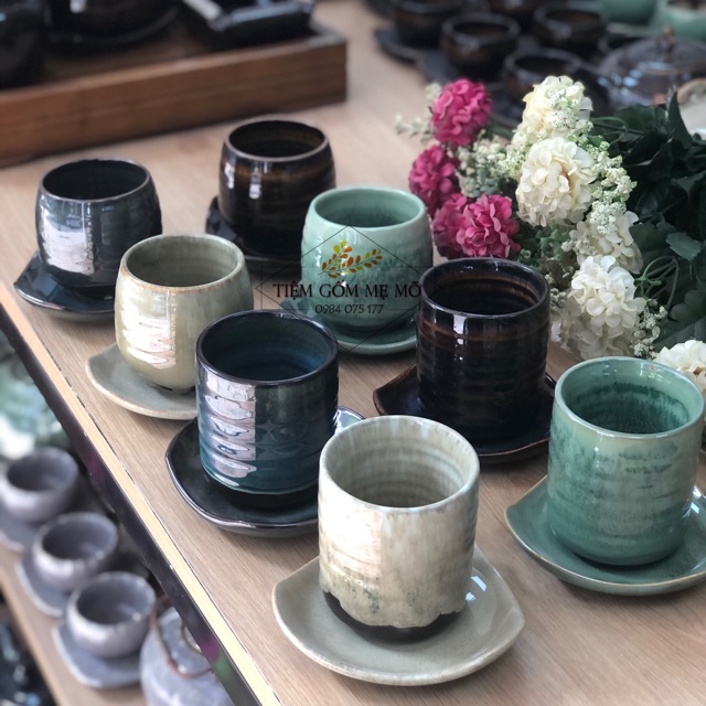 ly gốm sứ nhật